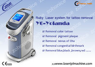Вертикальный лазер Nd Yag Q-переключателя машины удаления татуировки лазера с высокой энергией