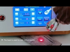 Клиника RBS05 использует портативную ветеринарную машину для удаления диодного лазера 980 нм