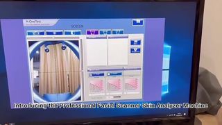 Машина анализа кожи тестера зеркала 3D портативной кожи волшебная лицевая для домашней пользы