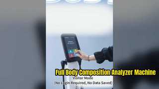 Измеритель состава тела с 8-точечными электродами для измерения жира