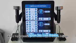 2 в 1 Молодость кожи Лифтинг лица Противоморщины Микроиглинговая радиочастотная машина