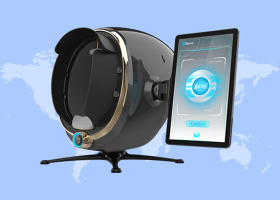 21.5 дюймовый дисплей Диагностика кожи Тестер лица 3D ИИ Анализ кожи