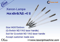 Лампа ксенона лазера переключателя q для лазерной пушки, ручек E-света