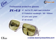 Профессиональные изготовленные на заказ желтые защитные стекла 190nm лазера Yag