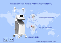 Безболезненный лазер Elight Ipl Opt Удаление волос Машина по омоложению кожи 2 в 1