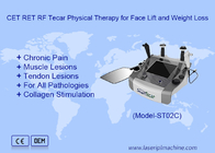 Переносной 448KHz CET RET RF обезболивающий TECAR терапевтический аппарат для натягивания кожи