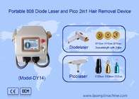 2 в 1 Пико лазерный диодный удаление волос и Пикосекундная лазерная машина для удаления татуировок