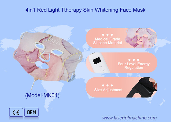 630nm/880nm/590nm/470nm Led Face Mask Light Therapy для режима красного/желтого/синего/инфракрасного света