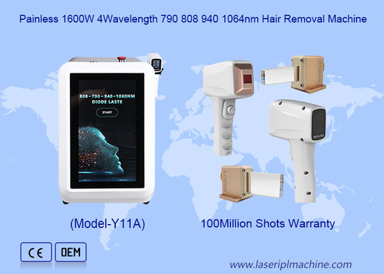 790nm 940nm 1060nm 808nm Диодная лазерная эпиляция