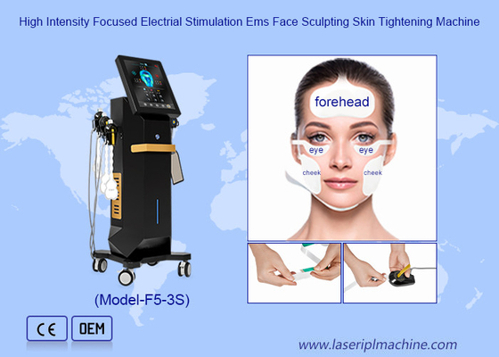 Радиочастотность EMS Скульптура лица EMS Машина для стимуляции мышц лица