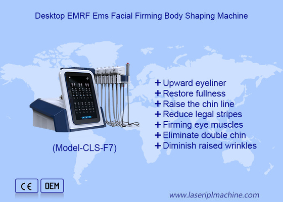6 в 1 EMS Скульптура лица Удаление морщин EMRF Машина для похудения лица