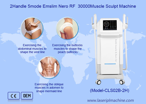 2 ручки 5 режима Electro Magnetic body Slim Nero RF 30000 Мускульная скульптура Машина для сжигания жира