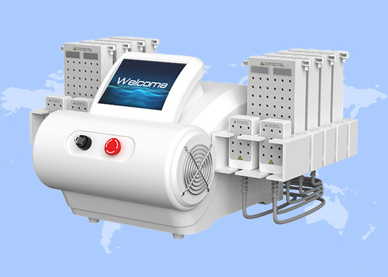 635nm 650nm 940nm 980nm Диодная лазерная EMS пластиновая липосакционная машина для похудения тела