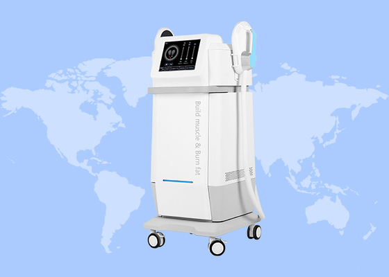 2 Ручки RF EMS Тело Похудание Глубокая мышечная стимуляция HI EMT машина