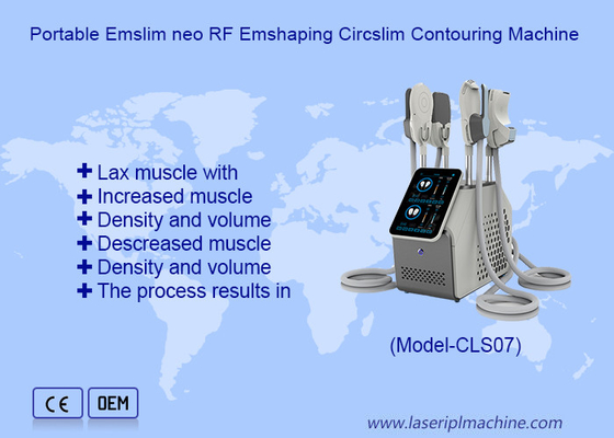Неинвазивные 4 ручки Hi Emt Уменьшение массы тела Fat Burner Rf Ems Мышечная скульптура