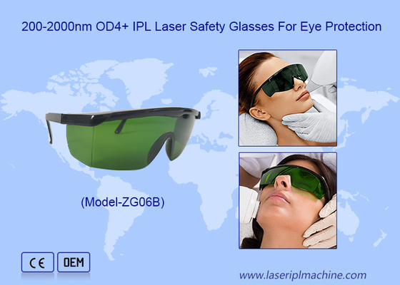 200-2000nm OD4+ IPL лазерные защитные очки для лазерной эпиляции