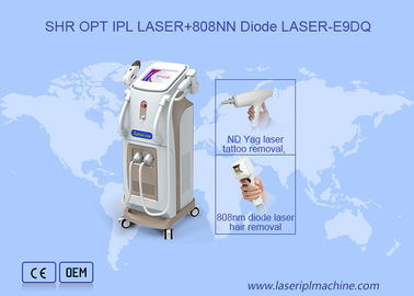 SHR OPT IPL 808nm Nd Yag диодная лазерная косметическая машина для удаления волос