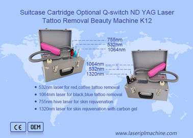 10ns 1064nm 5Hz Q Switch Laser Suitcase Cartridge оборудование для удаления татуировок