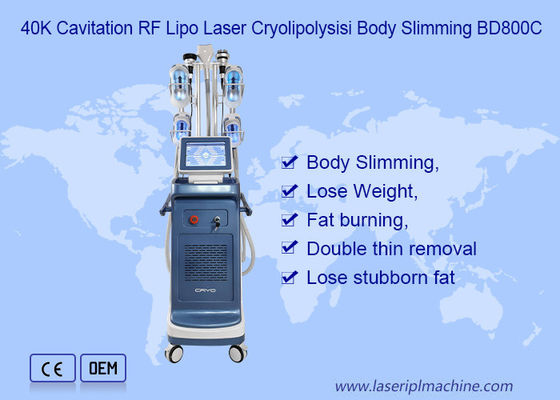 9 в 1 вакууме 800VA Cryolipolysis уменьшая машину