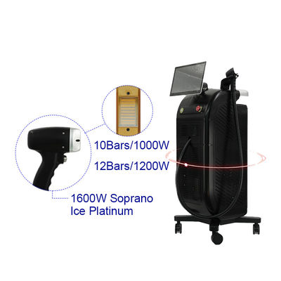 Одноприкосновение 3 длина волны 808 755 1064nm 1200W Диодный лазерный эпилятор Y9 Pro