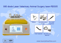 Машина удаления лазера портативного диода 980nm пользы клиники ветеринарная