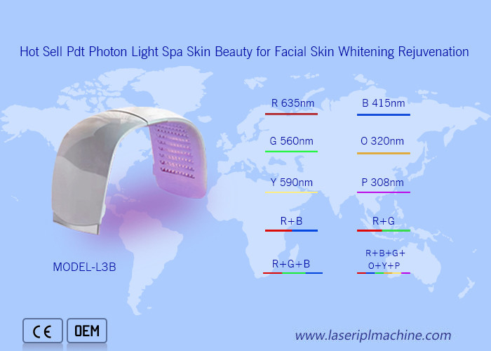 Горячая продажа Pdt Photon Light Spa Красота кожи для отбеливания кожи лица