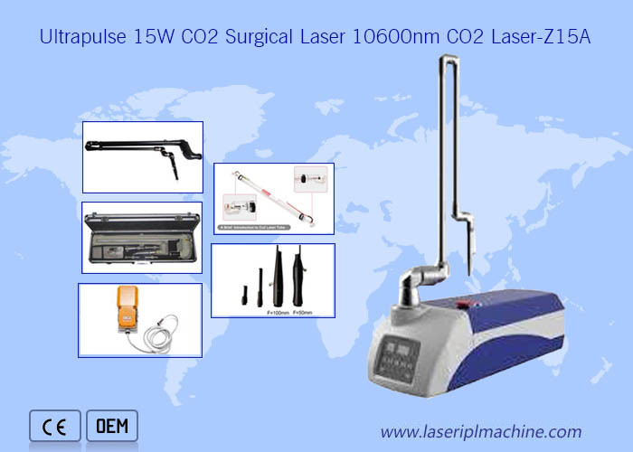 Нанесите шрам машина лазера СО2 удаления и удаления 15В пигмента хирургическая медицинская