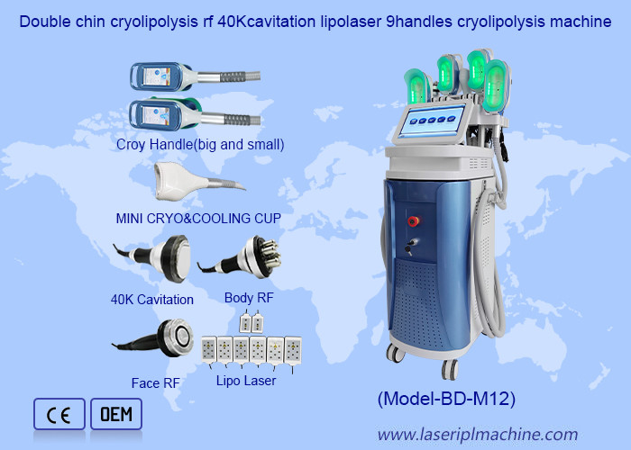 40K кавитация RF Lipo 360 Крио охлаждение тела скульптура жира замораживание машины похудения