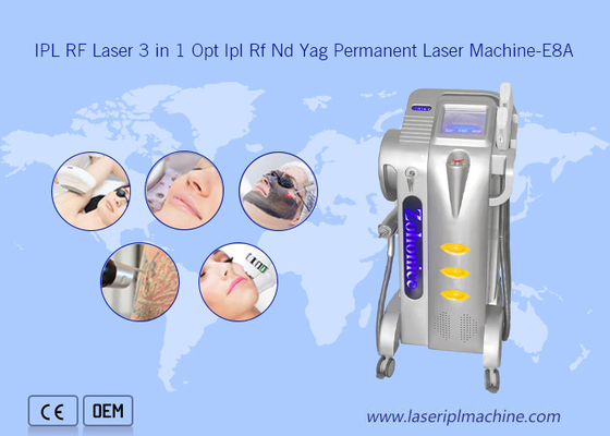 ODM лазера Nd Yag Rf выбирает удаление волос машины Shr Ipl профессиональное безболезненное