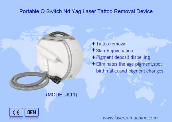 Хорошая цена Переносный Q Switch Nd Yag Laser Machine Удаление пигмента онлайн