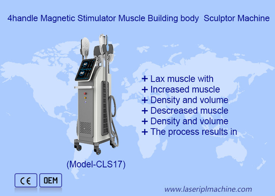 4 ручка RF HI EMT магнитный стимулятор мышцы Строительство тела Скульптор машина