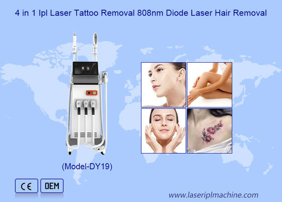 Хорошая цена IPL Skin Care+ND Yag Laser Tattoo Removal+Диодная лазерная эпиляция для центра красоты онлайн
