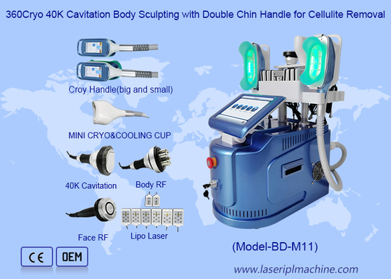 Эффективные 650nm Cryolipolysis уменьшая машину для формировать тела/кожа затягивают