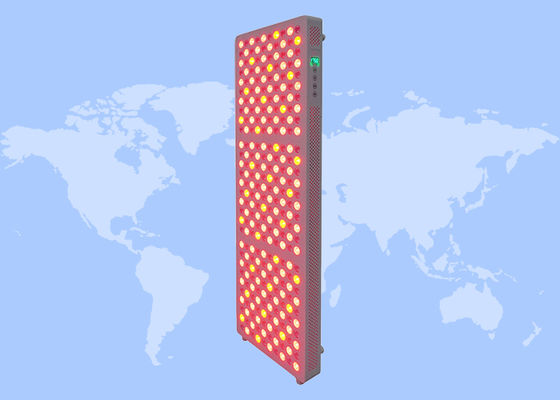 Хорошая цена Режим пульса 300 шт. светодиодный инфракрасный светильник для всего тела, панель для светотерапии красным светом для лица онлайн