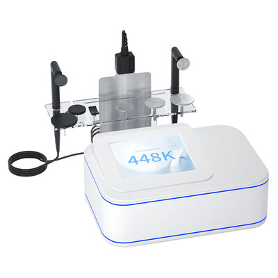 Хорошая цена Аппарат для радиочастотной терапии Tecar для облегчения боли с резистивным режимом работы, 448 кГц онлайн