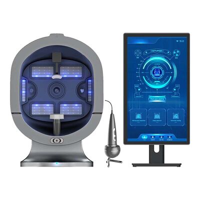 Хорошая цена 21.5 дюймовые 3 камеры Волосовые фолликулы сканер сканера детектор кожи лица анализатор машины онлайн