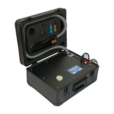 Хорошая цена Высококачественный портативный лазерный татуировочный аппарат AC220V 1064nm 532nm 5HZ онлайн