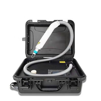 Хорошая цена Коробка для троллейбусов 1064nm 532nm 1320nm Q Switch Nd Yag Лазерная машина для удаления татуировок онлайн