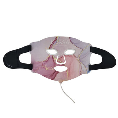 Хорошая цена Удаление морщин светодиодная инфракрасная маска для лица с температурой 38-42C онлайн