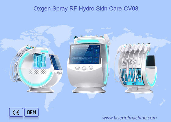Кислород распыляет машину подмолаживания кожи Rf гидро для заботы кожи