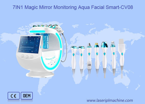 7 в 1 волшебном зеркале контролируя машину Aqua RF лицевую