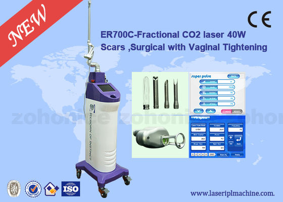 Хорошая цена Resurfacing кожи машины резца лазера RF пробки металла 10600nm частичный онлайн